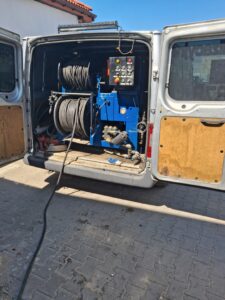 Ciśnieniowe udrożnienie kanalizacji