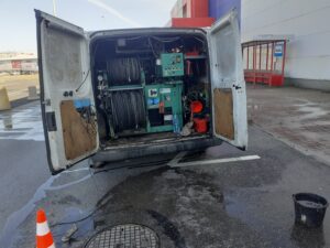 Ciśnieniowe czyszczenie kanalizacji-Strachówka